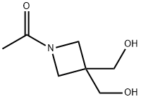 3,3-Azetidinedimethanol, 1-acetyl- (9CI) 结构式