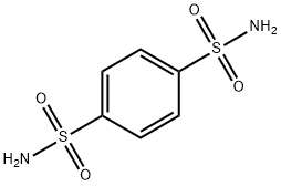 苯-1,4-二磺酰胺 结构式