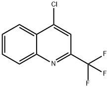 4-氯-2-(三氟甲基)喹啉 结构式