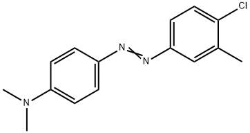 4-[(4-Chloro-3-methylphenyl)azo]-N,N-dimethylbenzenamine 结构式