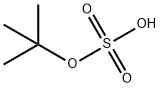 叔丁基硫酸氢盐 结构式