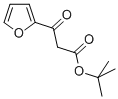 BETA-OXO-2-FURANPROPANOIC ACID 1,1-DIMETHYLETHYL ESTER 结构式