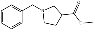 N-苄基吡咯烷-3-甲酸甲酯 结构式