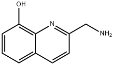 2-(氨基甲基)-8-羟基喹啉 结构式