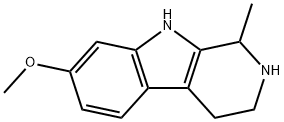 四氢骆驼蓬碱 结构式