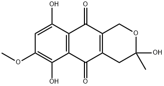 镰红菌素 结构式