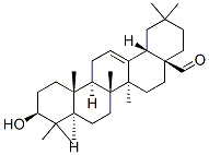 齐墩果醛 结构式