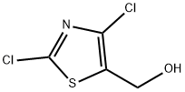 2,4-二氯-5-噻唑甲醇 结构式