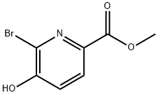 6-溴-5-羟基-2-吡啶羧酸甲酯 结构式