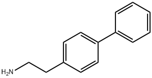 2-(4-联苯)乙胺 结构式