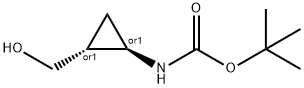 3,3,3-三氟-2-羟基丙基氨基甲酸叔丁酯 结构式