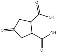 4-环戊酮-1,2-二甲酸 结构式