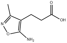 4-Isoxazolepropanoicacid,5-amino-3-methyl-(9CI) 结构式