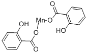 柳酸錳(II) 结构式