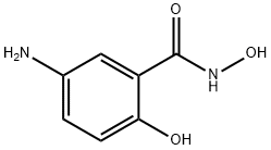 5-AMINO-N,2-DIHYDROXYBENZAMIDE 结构式