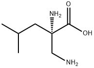 D-Leucine, 2-(aminomethyl)- (9CI) 结构式