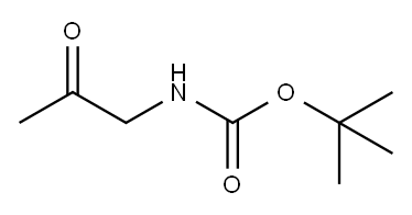 N-BOC-1-氨基丙酮 结构式