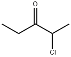 2-氯-3-戊酮 结构式