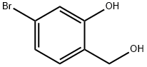 5-溴-2-羟甲基苯酚 结构式