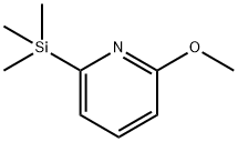 Pyridine, 2-methoxy-6-(trimethylsilyl)- (9CI) 结构式