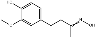 4-(4-HYDROXY-3-METHOXYPHENYL)BUTAN-2-ONE OXIME 结构式