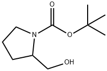 2-羟甲基吡咯烷-1-羧酸丁酯 结构式