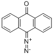 9(10H)-Anthracenone, 10-diazo- 结构式