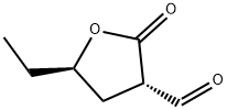 3-Furancarboxaldehyde, 5-ethyltetrahydro-2-oxo-, trans- (9CI) 结构式