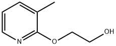 Ethanol, 2-[(3-methyl-2-pyridinyl)oxy]- (9CI) 结构式