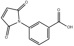 m-N-马来酰亚氨基苯甲酸 结构式