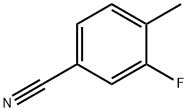 3-氟-4-甲基苯腈 结构式