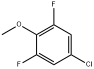 4-氯-2,6-二氟苯甲醚 结构式
