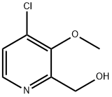 (4-氯-3-甲氧基吡啶-2-基)甲醇 结构式
