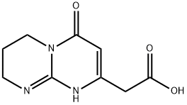 2-(6-OXO-1,3,4,6-TETRAHYDRO-2H-PYRIMIDO[1,2-A]PYRIMIDIN-8-YL)ACETIC ACID 结构式