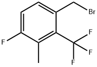 4-Fluoro-3-methyl-2-(trifluoromethyl)benzyl bromide 结构式