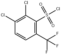 2,3-Dichloro-6-(trifluoromethyl)benzenesulfonylchloride 结构式