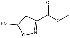 3-Isoxazolecarboxylicacid,4,5-dihydro-5-hydroxy-,methylester(9CI) 结构式