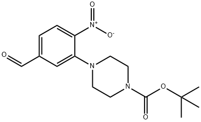 tert-Butyl 4-(5-formyl-2-nitrophenyl)-piperazine-1-carboxylate