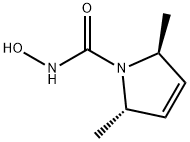1H-Pyrrole-1-carboxamide,2,5-dihydro-N-hydroxy-2,5-dimethyl-,(2S-trans)-(9CI) 结构式