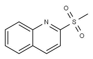 2-甲磺酰基喹啉 结构式