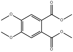 4,5-二甲氧基邻苯二甲酸二甲酯 结构式