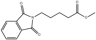 2H-Isoindole-2-pentanoic acid, 1,3-dihydro-1,3-dioxo-, Methyl ester 结构式