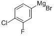 4-氯-3-氟苯基溴化镁 结构式