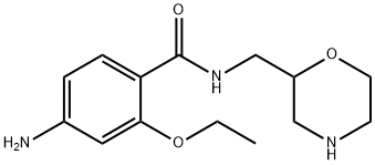 Des-5’-chloro-4-fluorobenzyl Mosapride 结构式