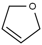 2,5-二氢呋喃 结构式