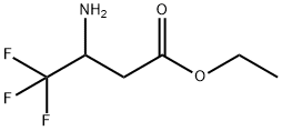 3-氨基-4,4,4-三氟丁酸乙酯 结构式