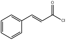 3-苯基-2-丙烯酰氯 结构式