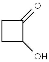 2-Hydroxycyclobutanone 结构式