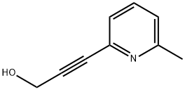 3-(6-甲基-2-吡啶)-2-丙酮-1-醇 结构式
