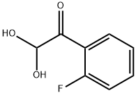 2-氟苯甲酰甲醛水合物 结构式